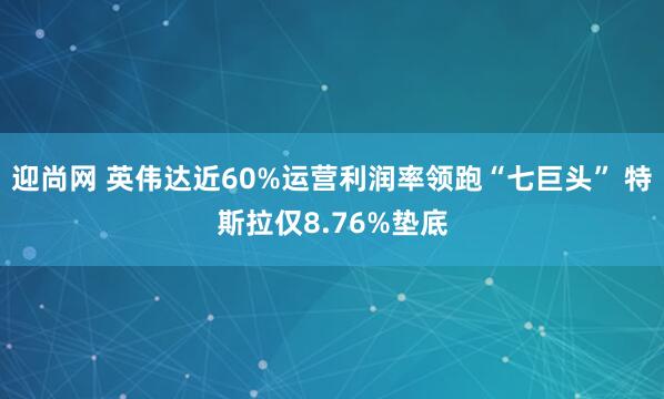 迎尚网 英伟达近60%运营利润率领跑“七巨头” 特斯拉仅8.76%垫底